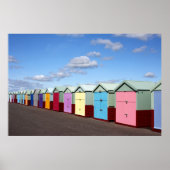Beach Huts Poster (Vorne)