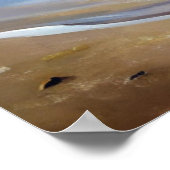 Beach Huts Poster (Ecke)