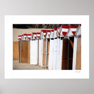 BEACH HUTS Poster