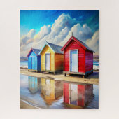 Beach Huts Puzzle (Vertikal)