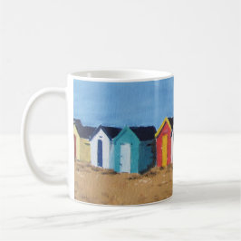 Beach Huts Southwold England Kaffeetasse