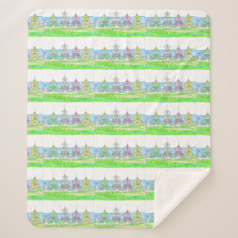 Beach Hütte 2 Sherpa Blanket Sherpadecke