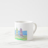 Beach Hütte Trio 2 Espresso Cup Espressotasse (Vorderseite Rechts)