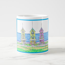 Beach Hütte Trio 2 Jumbo Tasse