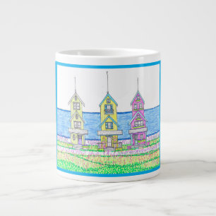 Beach Hütte Trio 2 Jumbo Tasse