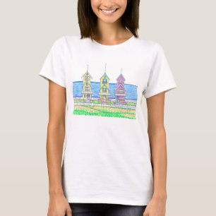 Beach Hütte Trio 2 Turqoise Tshirt