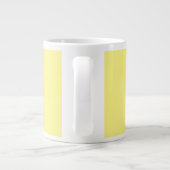Beach Hütte Trio 2 Yellow Jumbo Tasse (Rückseite)