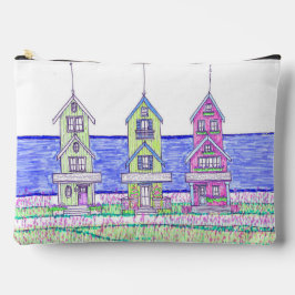 Beach Hütte Trio große Zubehörtasche