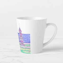 Beach Hütte Trio Kleine Latte Tasse