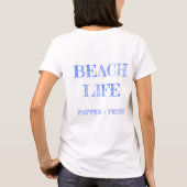 Beach Hütte Trio Tshirt (Rückseite)