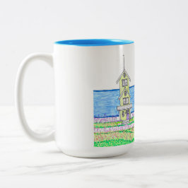 Beach Hütte Trio Zwei Tone Tasse