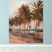 Beach in Fortaleza Leinwanddruck (Insitu (Holzboden))