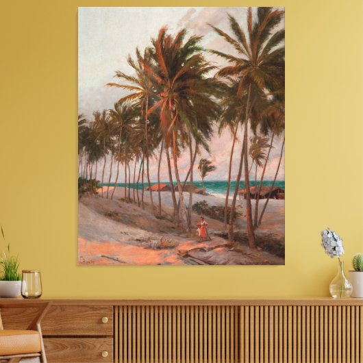 Beach in Fortaleza Leinwanddruck (Insitu (Wohnzimmer))