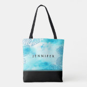 Beach Individuelle Name Tasche (Rückseite)