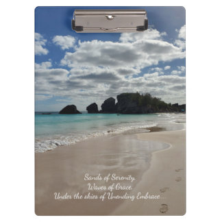 Beach Inspiration Klemmbrett