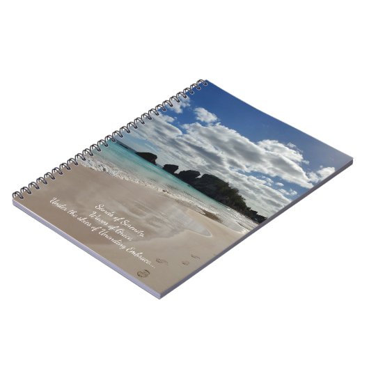 Beach Inspiration Spirale Notizblock (Linke Seite)