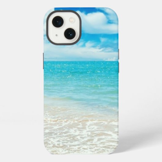 Beach iPhone Case Hülle (Rückseite)