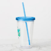 Beach Junggeselinnen-Abschied Beachin Babes Brides Acryltrinkbecher (Links)