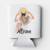 Beach Junggeselinnen-Abschied Bridesmaid Dosenkühler (Rückseite)