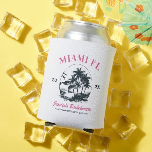 Beach Junggeselinnen-Abschied Girls Wochenendreise Dosenkühler (In Situ Sommer)