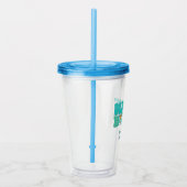 Beach Junggeselinnen-Abschied Groovy Beachin Babes Acryltrinkbecher (Rechts)