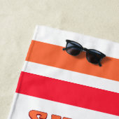 Beach Junggeselinnen-Abschied Groovy Sun Sand Ring Strandtuch (Beispiel)