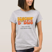 Beach Junggeselinnen-Abschied Retro Beachin Babes T-Shirt (Vorderseite)