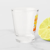 Beach Junggeselinnen-Abschied Retro Sonnenring Schnapsglas (Links)