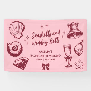 Beach Junggeselinnen-Abschied Seashells Wedding Be Banner