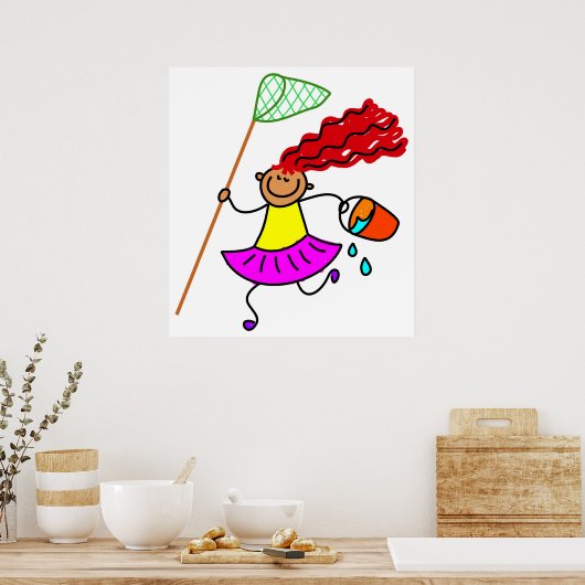 Beach Kid Poster (Küche)