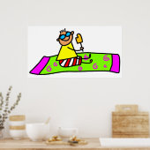 Beach Kid Poster (Küche)