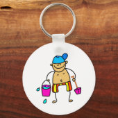 Beach Kid Schlüsselanhänger (Vorderseite)