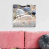 Beach Kies Wrap Canvas Print Leinwanddruck (Insitu (Wohnzimmer))