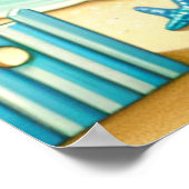 Beach Kinderzimmer Poster (Ecke)