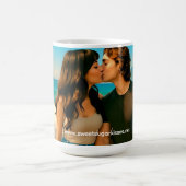 Beach Kiss Mug Kaffeetasse (Mittel)