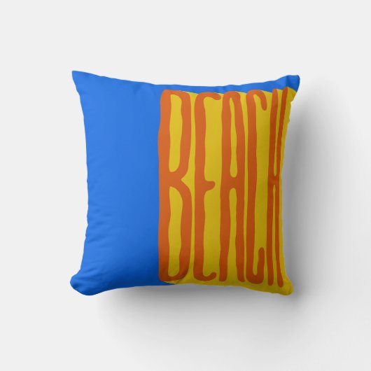 Beach Kissen (Vorderseite)