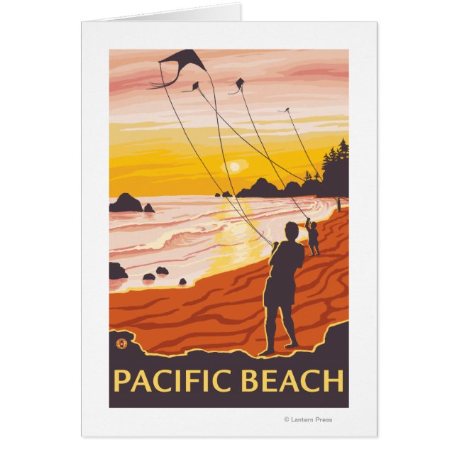 Beach & Kites - Pacific Beach, Washington (Vorne)