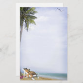Beach Kitty Briefpapier (Vorne/Hinten)