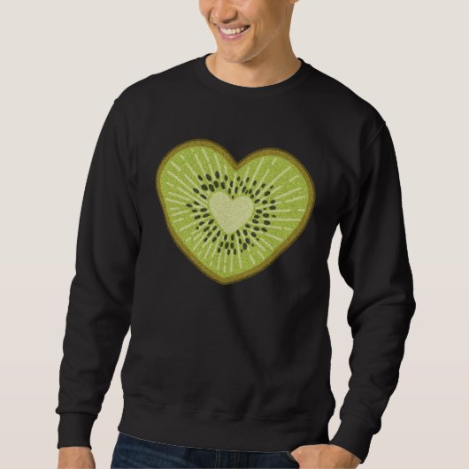 Beach Kiwi Costume on Vacation Kiwi Fruit Sweatshirt (Vorderseite)