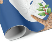 Beach Kreath Große Muster Weihnachten Geschenkpapier (Rolleneckpunkt)