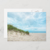 Beach Lake Michigan Landschaft Seascape Postkarte (Vorne/Hinten)
