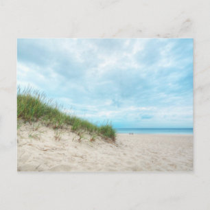 Beach Lake Michigan Landschaft Seascape Postkarte