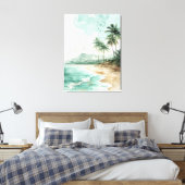 Beach Landscape Leinwanddruck (Insitu (Schlafzimmer))