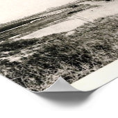 Beach Lane, Westhampton, New York, Vintag Poster (Ecke)