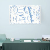 Beach Last Toast Bachelorette Weekend Banner (Messeveranstaltung)