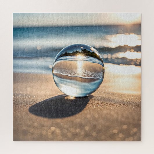 Beach Lens Ball Puzzle (Vertikal)