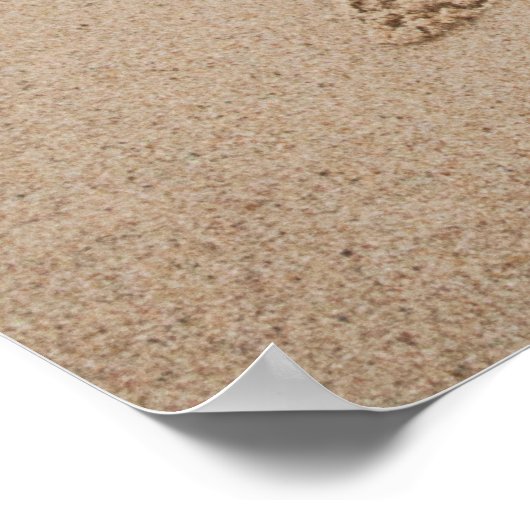 Beach Liebe II Poster (Ecke)