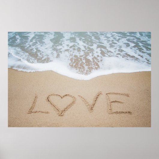 Beach Liebe II Poster (Vorne)