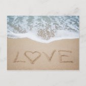 Beach Liebe II Postkarte (Vorderseite)