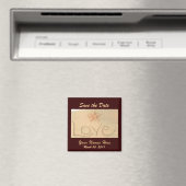 Beach LIEBE Wedding Magnet (In Situ (Geschirrspüler))